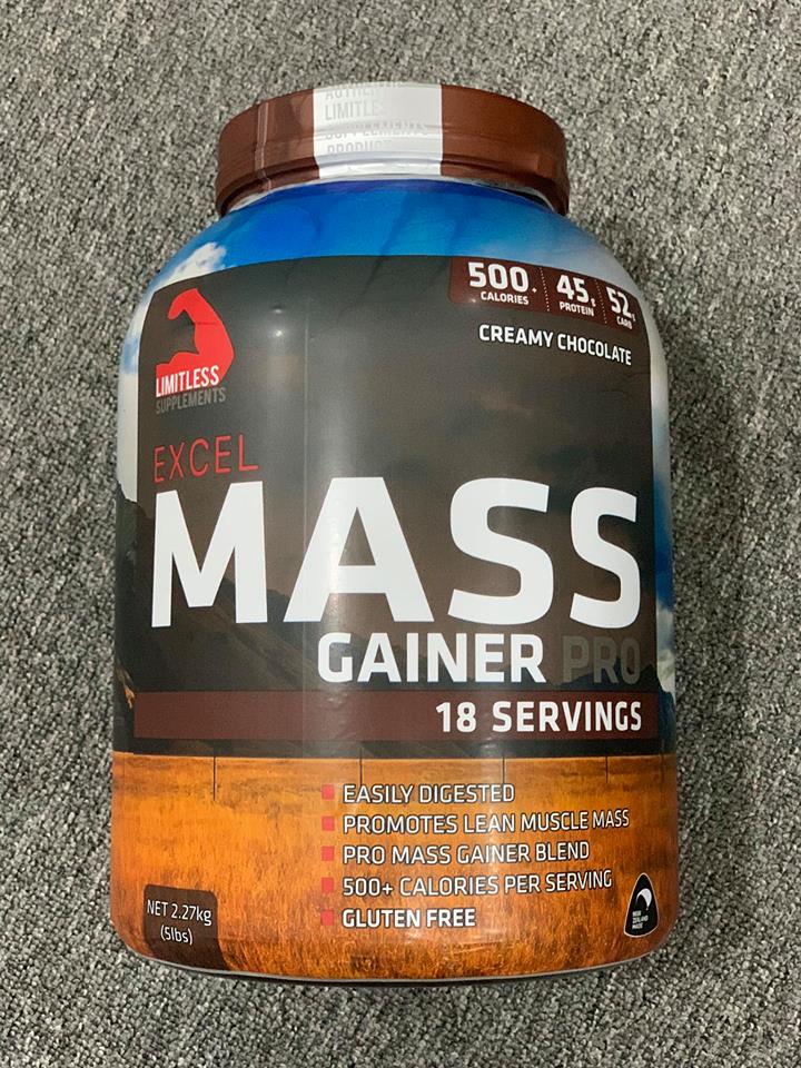 TĂNG CÂN TĂNG CƠ CÙNG EXCEL MASS GAINER