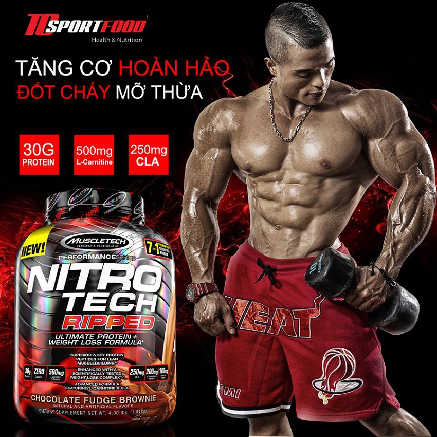 NITRO TECH RIPPED - SỰ KẾT HỢP HOÀN HẢO