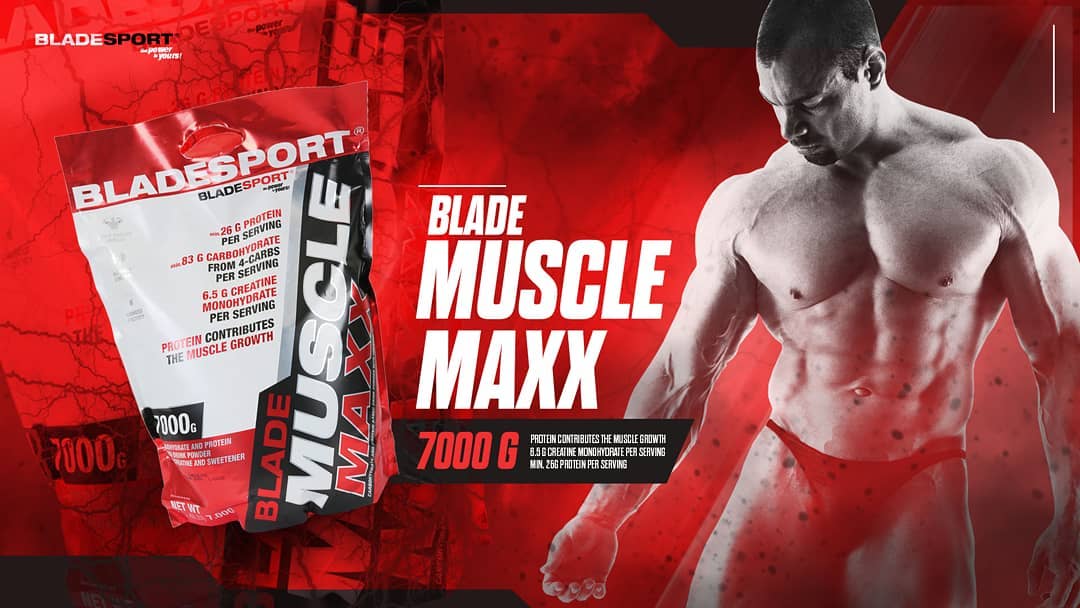 BLADE MUSCLE MAXX - CALO CÓ ĐỦ, TĂNG CÂN CÓ THỪA