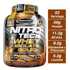 NITRO TECH ISOLATE GOLD - DÒNG WHEY CAO CẤP ĐÁNG MUA NHẤT