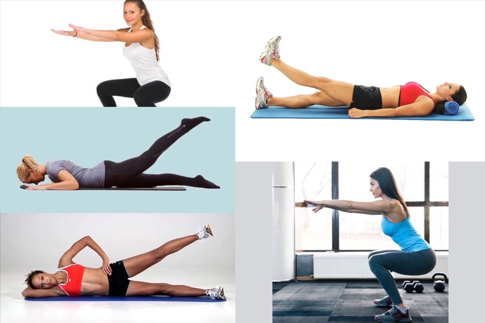 5 BÀI TẬP ĐỂ GIẢM MỠ ĐÙI HIỆU QUẢ
