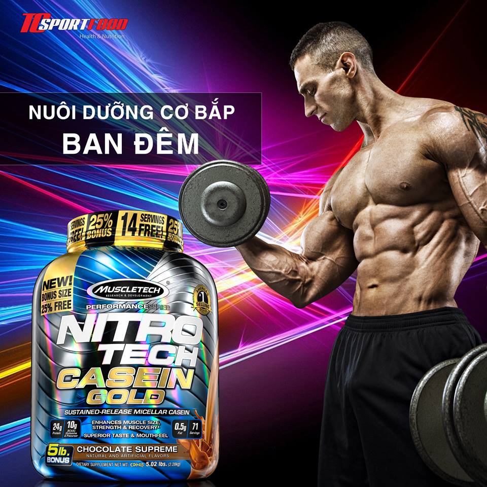 WHEY TĂNG CƠ BAN NGÀY, CASEIN BẢO VỆ CƠ BAN ĐÊM