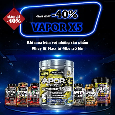 ĐÁNH TAN MỆT MỎI, CHĂM BODY ĐÓN TẾT VỚI VAPOR X5