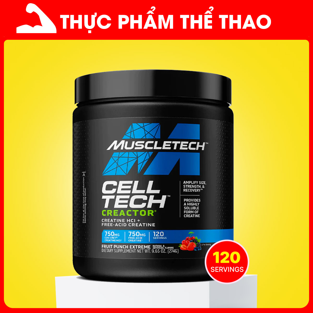 CELL TECH CREACTOR (120 Servings) Date T11/2025
