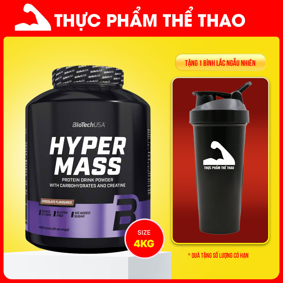 HYPER MASS 4kg - BIOTECH USA