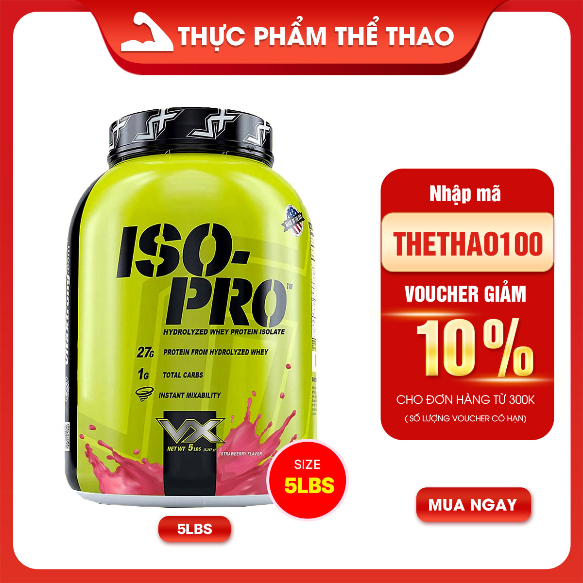 Iso Pro VitaXtrong (5lbs)
