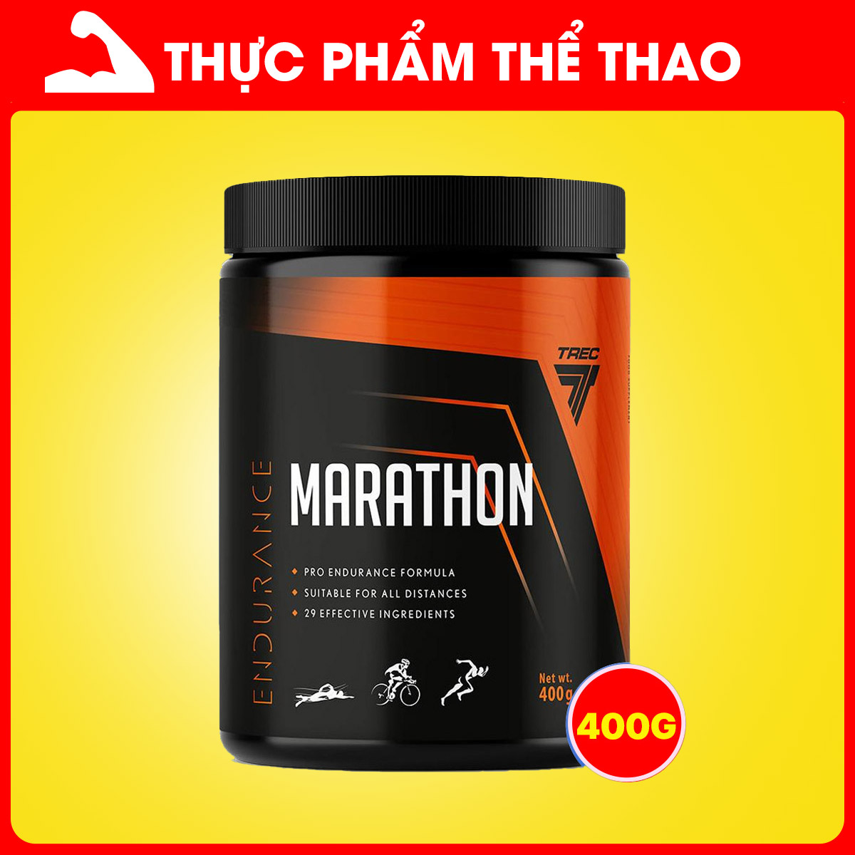 TREC Marathon (400g) - Hỗ trợ tăng sức bền