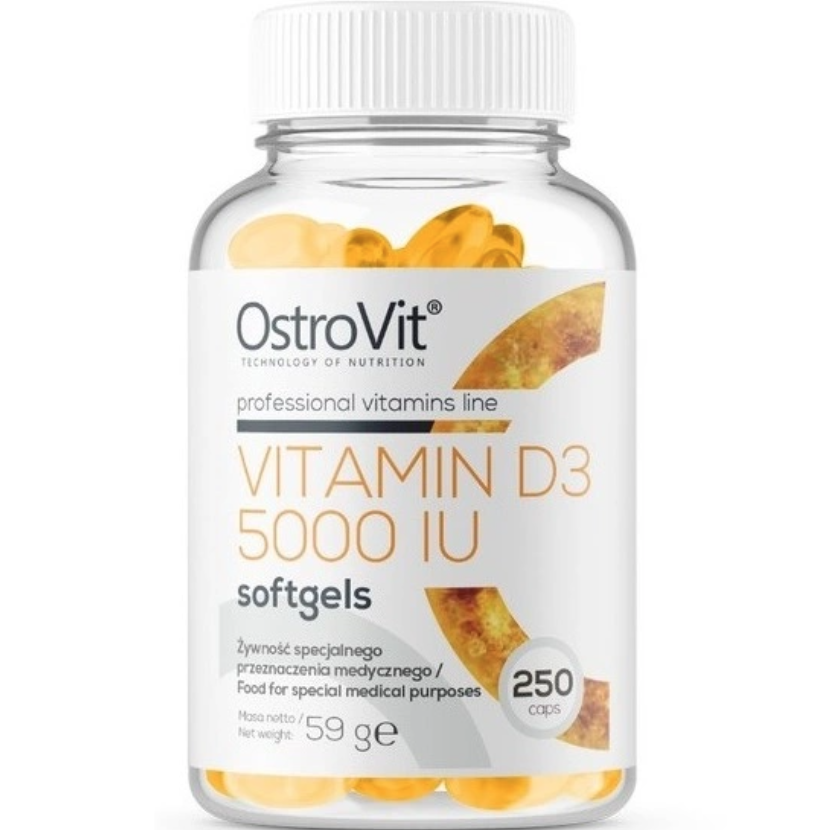 Ostrovit VITAMIN D3 5000 IU (250 viên)