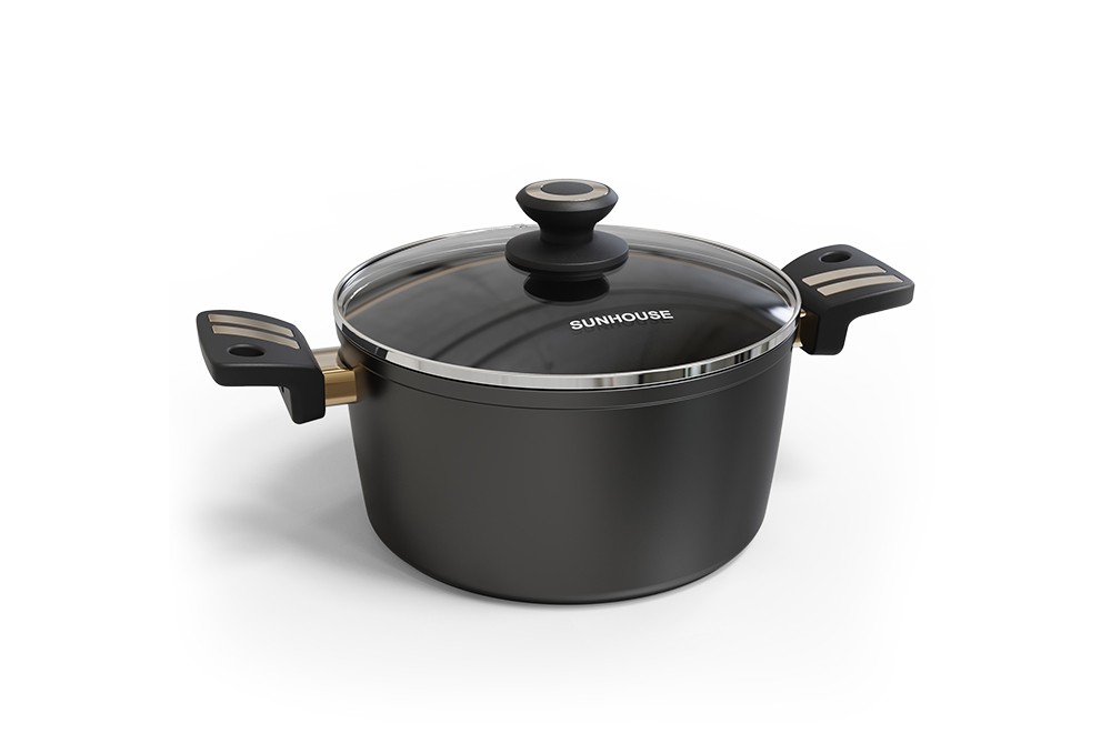 NỒI CHỐNG DÍNH ULTRA TITANIUM SUNHOUSE ST2210B-24