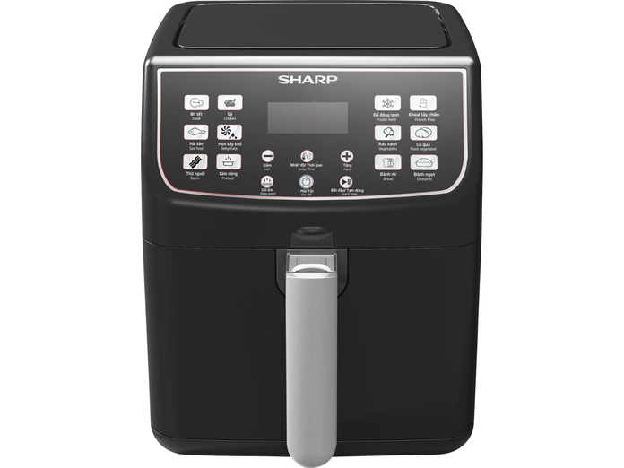 Nồi chiên không dầu Sharp KF-AF55EV-BK 5.5 lít