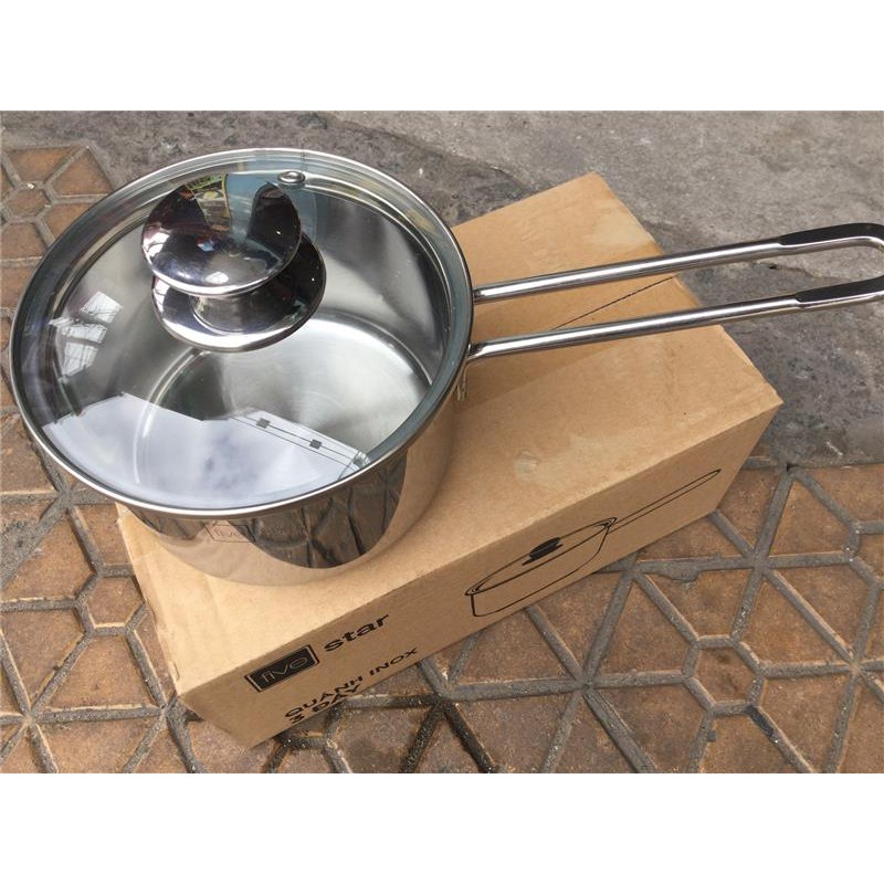 Quánh inox 3 đáy Five Star FSQ14001