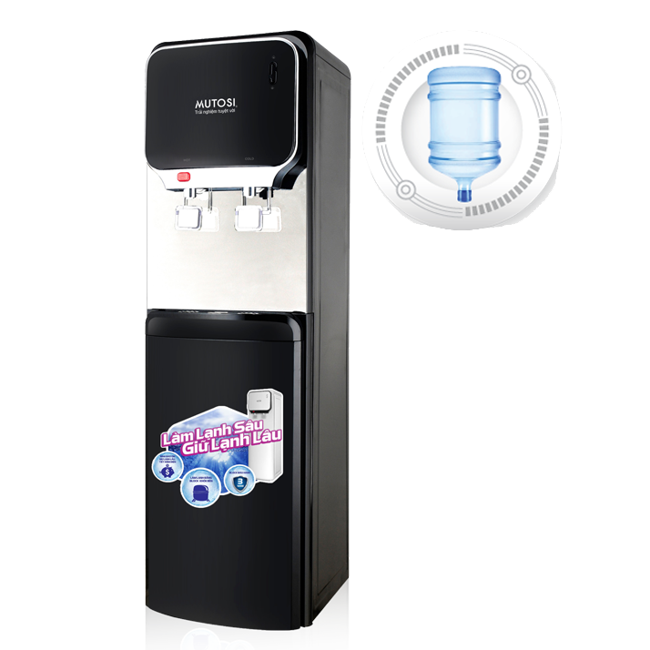 Cây nóng lạnh Mutosi MD200BK đen