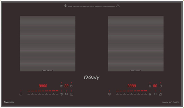 Bếp từ đôi Ogaly OG-D8300