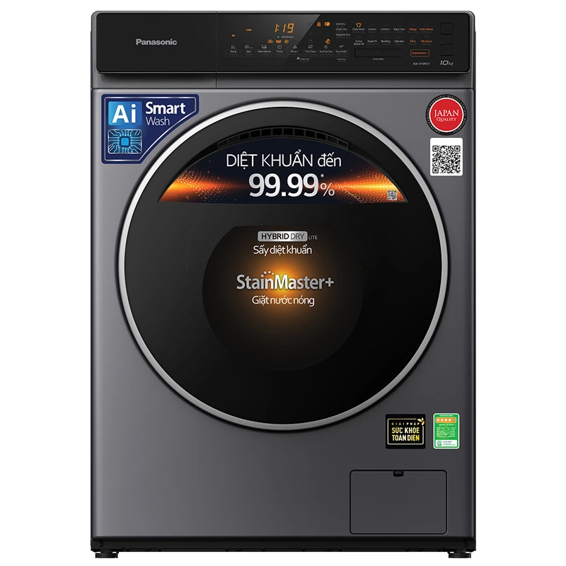 Máy giặt Panasonic Inverter 10 kg NA-V10FC1LVT