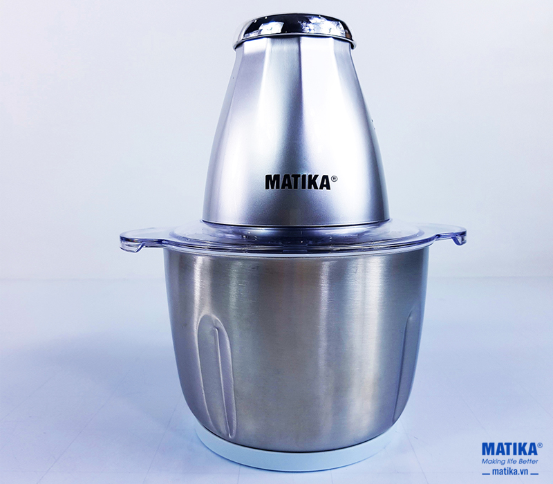 Máy xay thịt Matika vỏ inox MTK-3225 300W