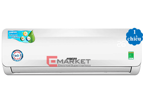 Điều hòa Asanzo 1 chiều 12000BTU thường S12N66