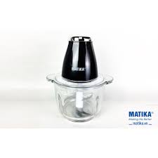 Máy xay thịt Matika vỏ thuỷ tinh MTK-3220 300W