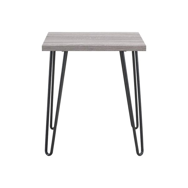 Bàn gỗ sồi chân thép