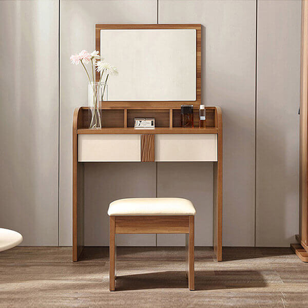 Bàn trang điểm chân cao