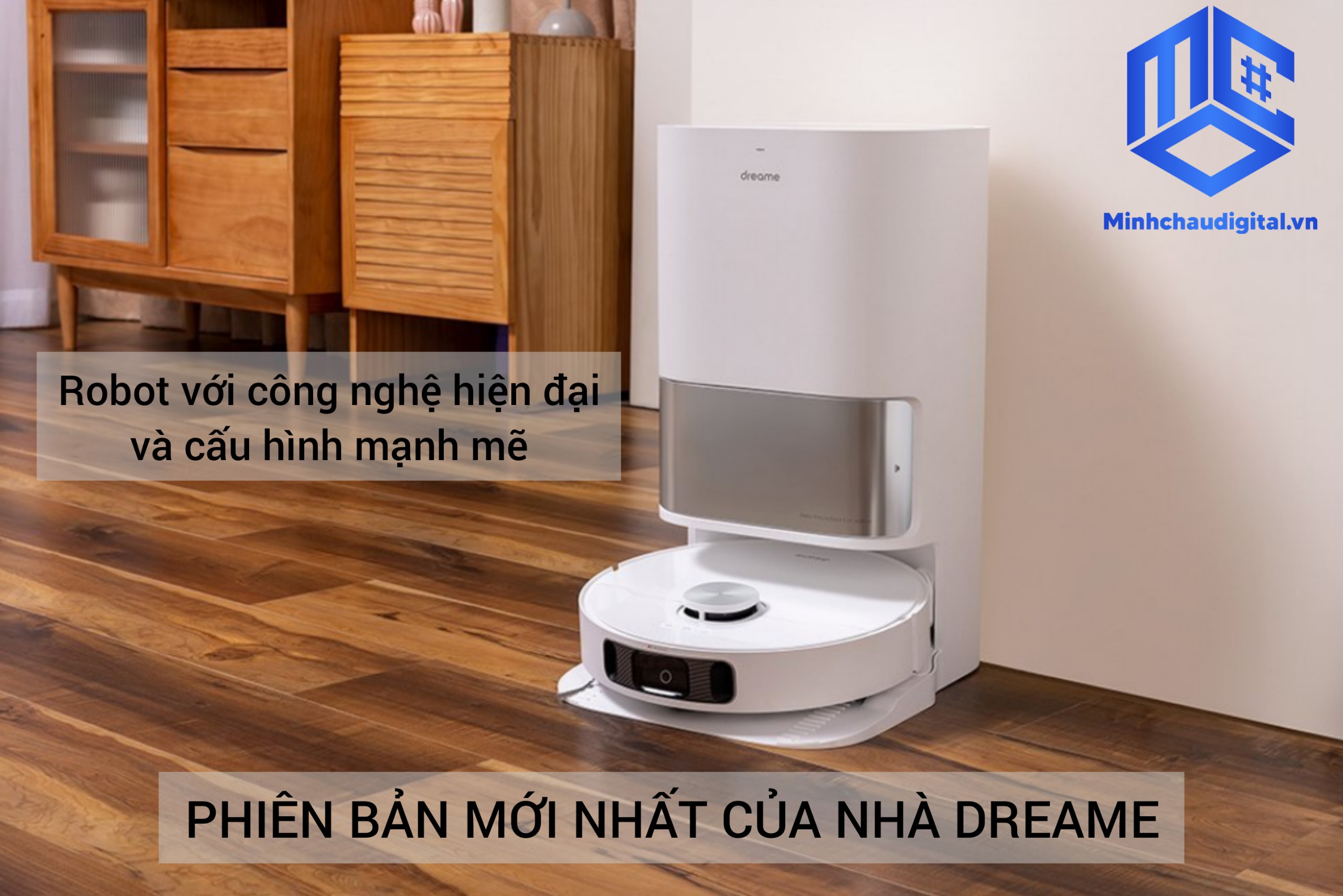 Cùng chiêm ngưỡng Siêu phẩm Dreame Bot L10s Ultra- robot hút bụi giá 27 triệu đồng