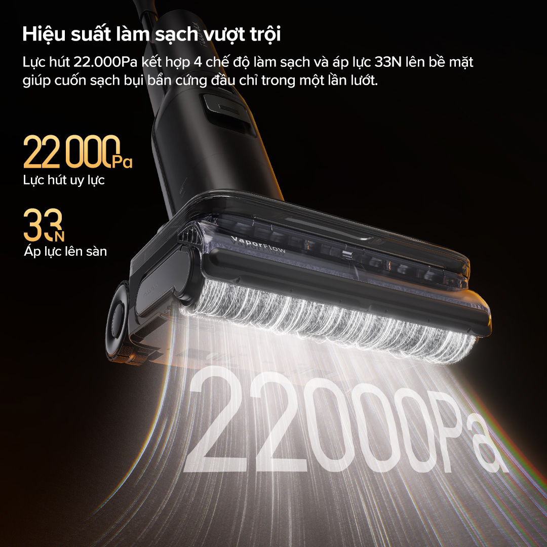 Cây hút bụi lau nhà Roborock F25 Ultra - Bản Quốc tế mới nhất 2025