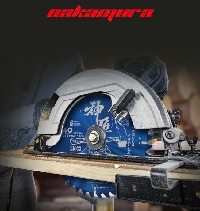 Máy cưa tròn 6.5 inch có thể cắt được gỗ dày bao nhiêu?