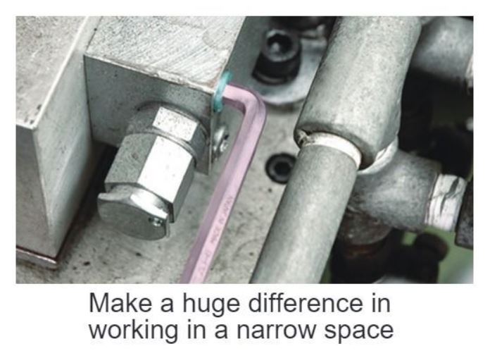 Bộ lục giác DYS/DZS0910 giải pháp vặn ốc trong không gian hẹp