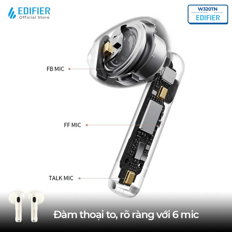 Edifier W320TN đàm thoại to và rõ ràng