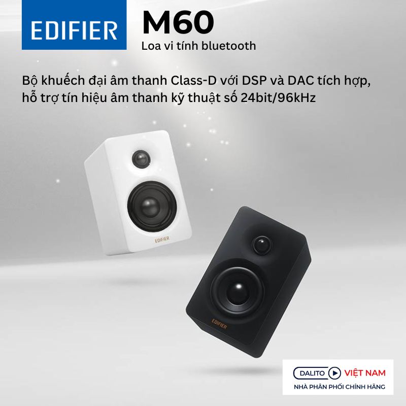 Edifier M60 mang đến chất lượng âm thanh vượt trội