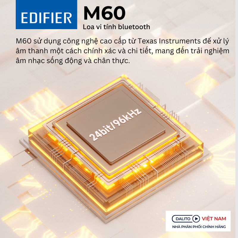 Bộ khuếch đại Class-D từ Texas Instruments, M60 hoạt động ở 24-bit/96kHz