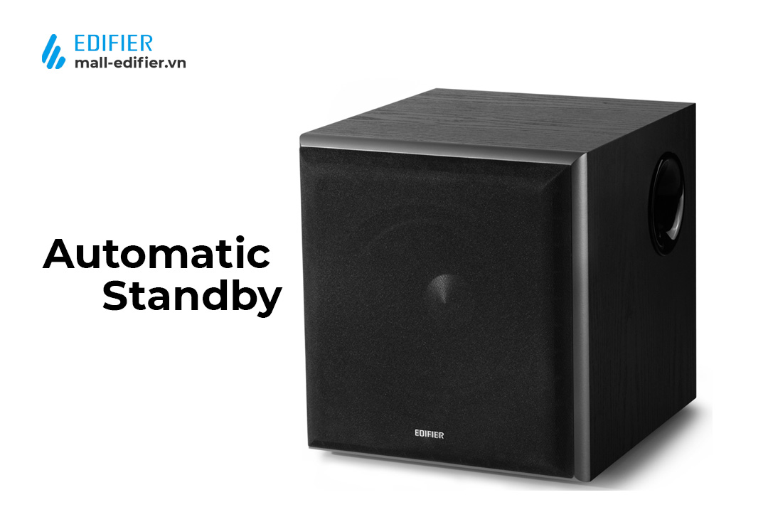 Tính năng tự động tắt thông minh là một điểm cộng lớn của loa Edifier T5