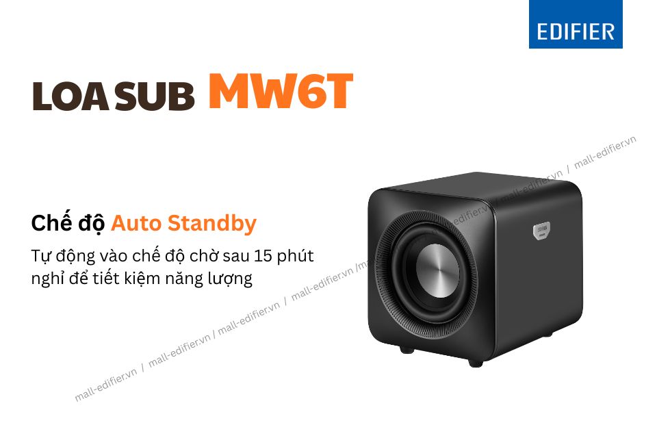 Chế độ Auto Standby trên Loa sub Edifier MW6T.