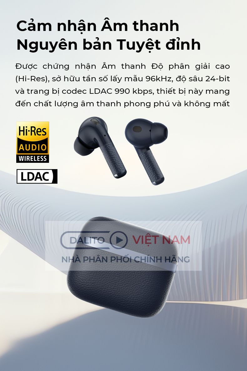 Trang bị âm thanh chất lượng cao Hires Audio