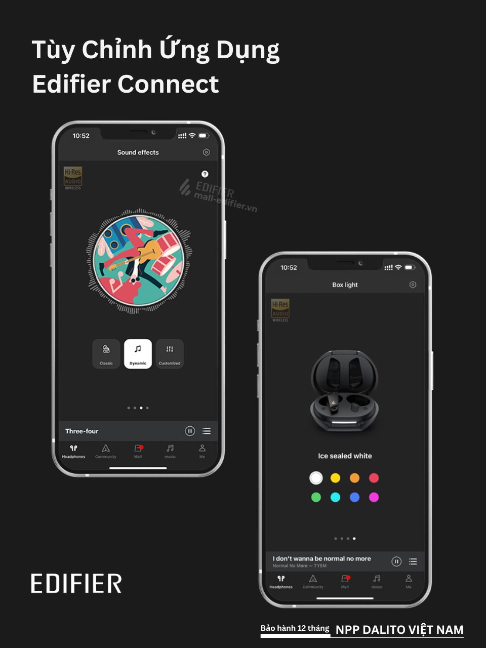 Kết nối ứng dụng Edifier Connect