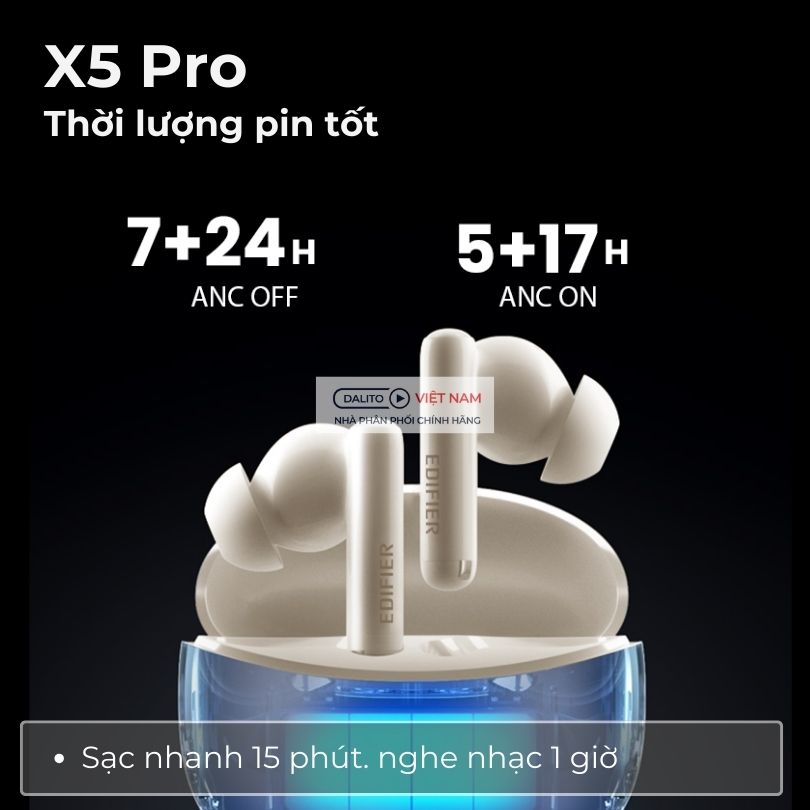 Edifier X5 Pro Pin Trâu, Giải Trí Bất tận