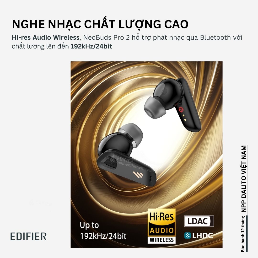 Edifier Neobuds Pro 2 Tai Nghe Bluetooth Hires Audio edifier-neobuds-pro-2-tai-nghe-bluetooth-hires-audio