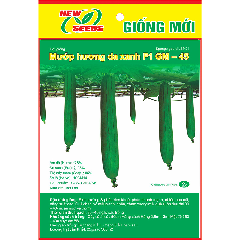 Mướp hương F1 da xanh