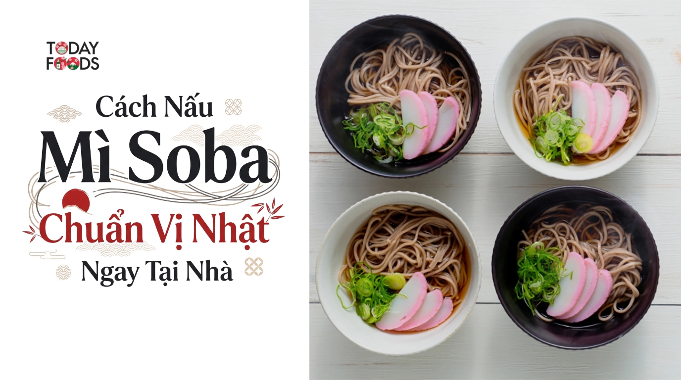 Cách Nấu Mì Soba Ngon Chuẩn Vị Nhật Ngay Tại Nhà