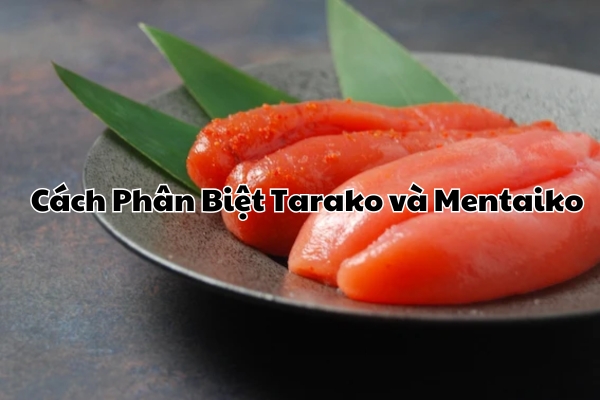 Cách Phân Biệt Mentaiko & Tarako – Trứng Cá Tuyết Hay Trứng Cá Minh Thái?