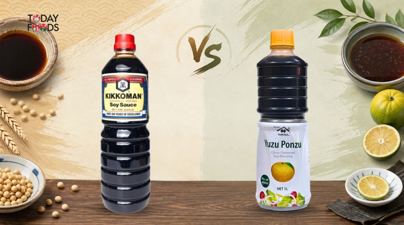 Ponzu vs nước tương Nhật khác nhau như thế nào?