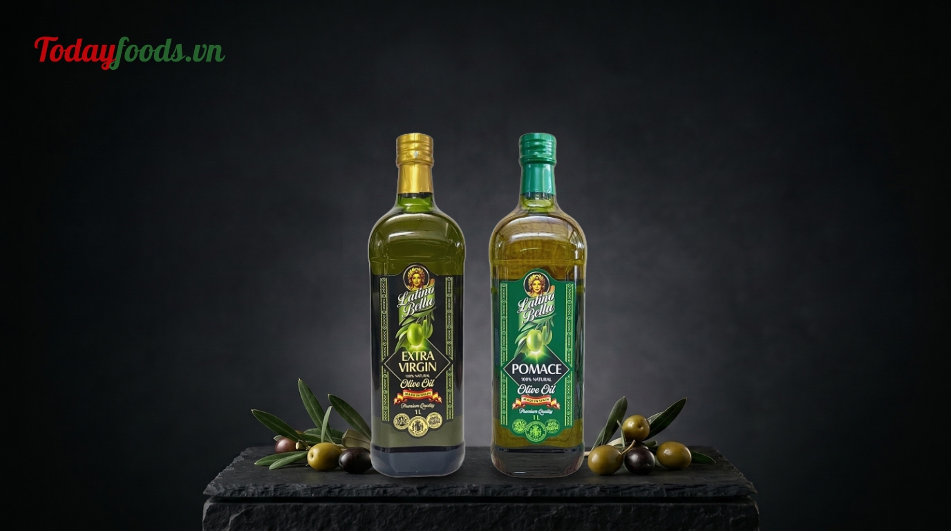 So sánh Extra Virgin và Pomace Olive Oil