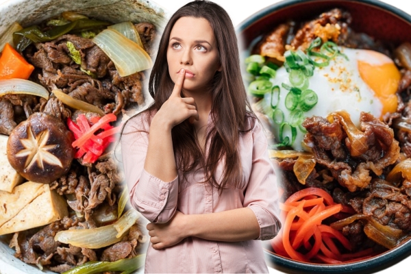 So sánh Gyudon và Sukiyaki Don – Hai món cơm bò Nhật Bản được yêu thích