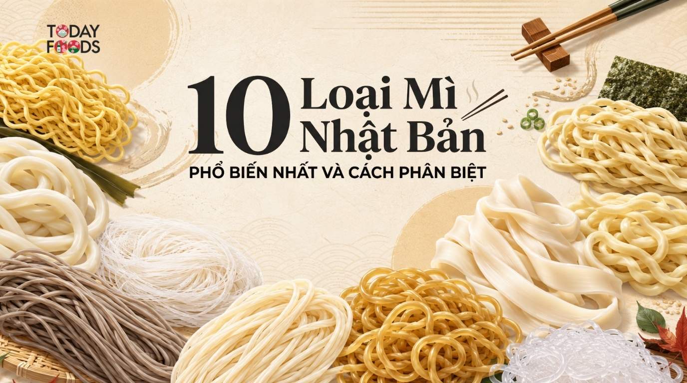 10 Loại Mì Nhật Bản Phổ Biến Nhất Và Cách Phân Biệt