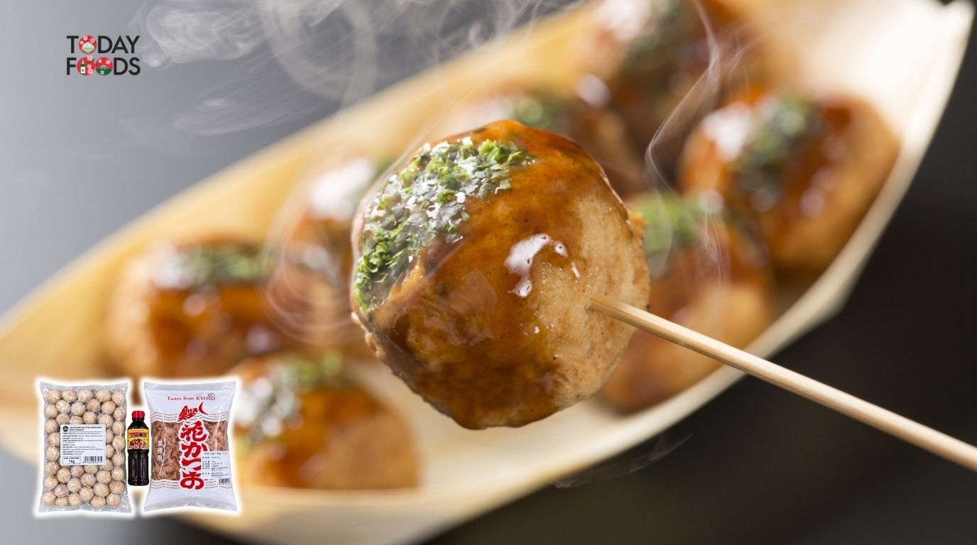 Đánh Giá Combo Làm Bánh Takoyaki (Takoyaki Đông Lạnh + Sốt + Cá Bào)