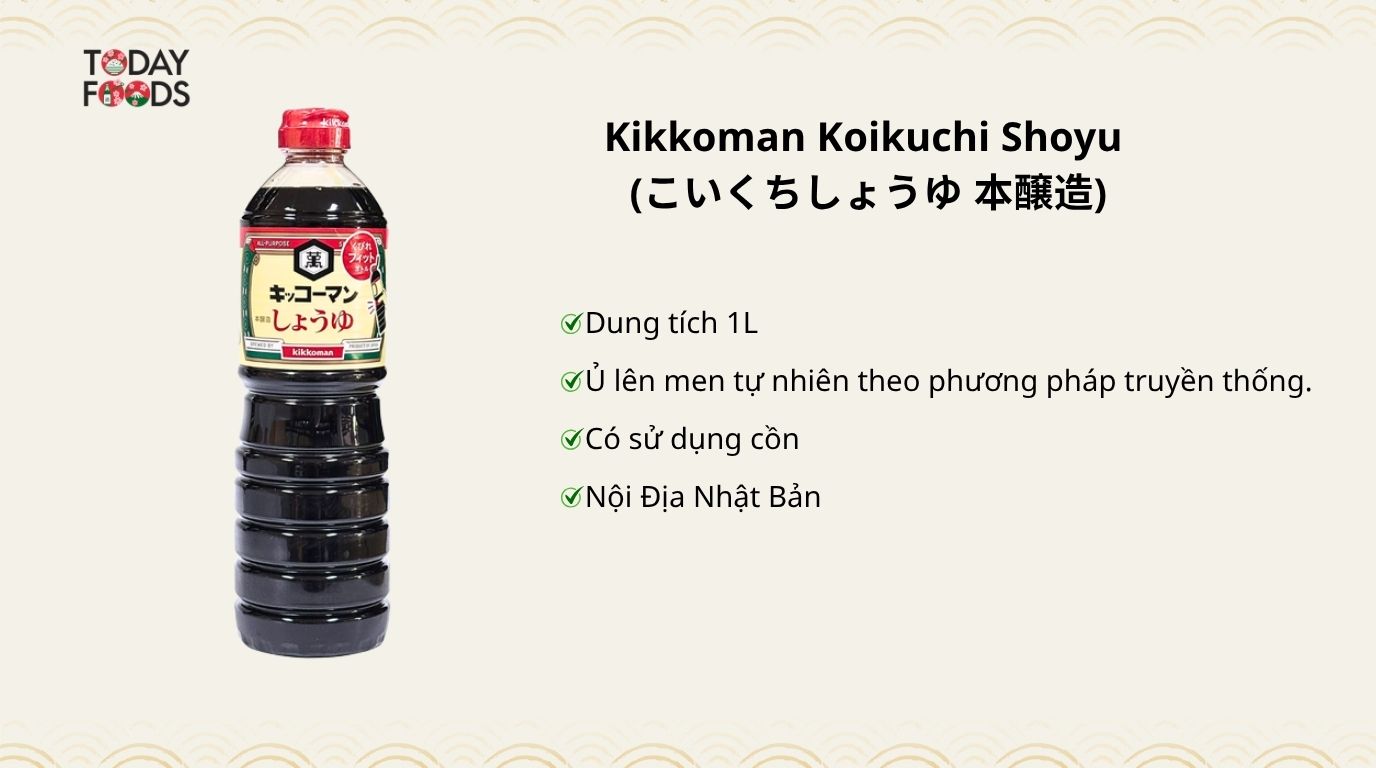 Đánh Giá Nước Tương Kikkoman 1 Lít - Nội Địa Nhật Bản