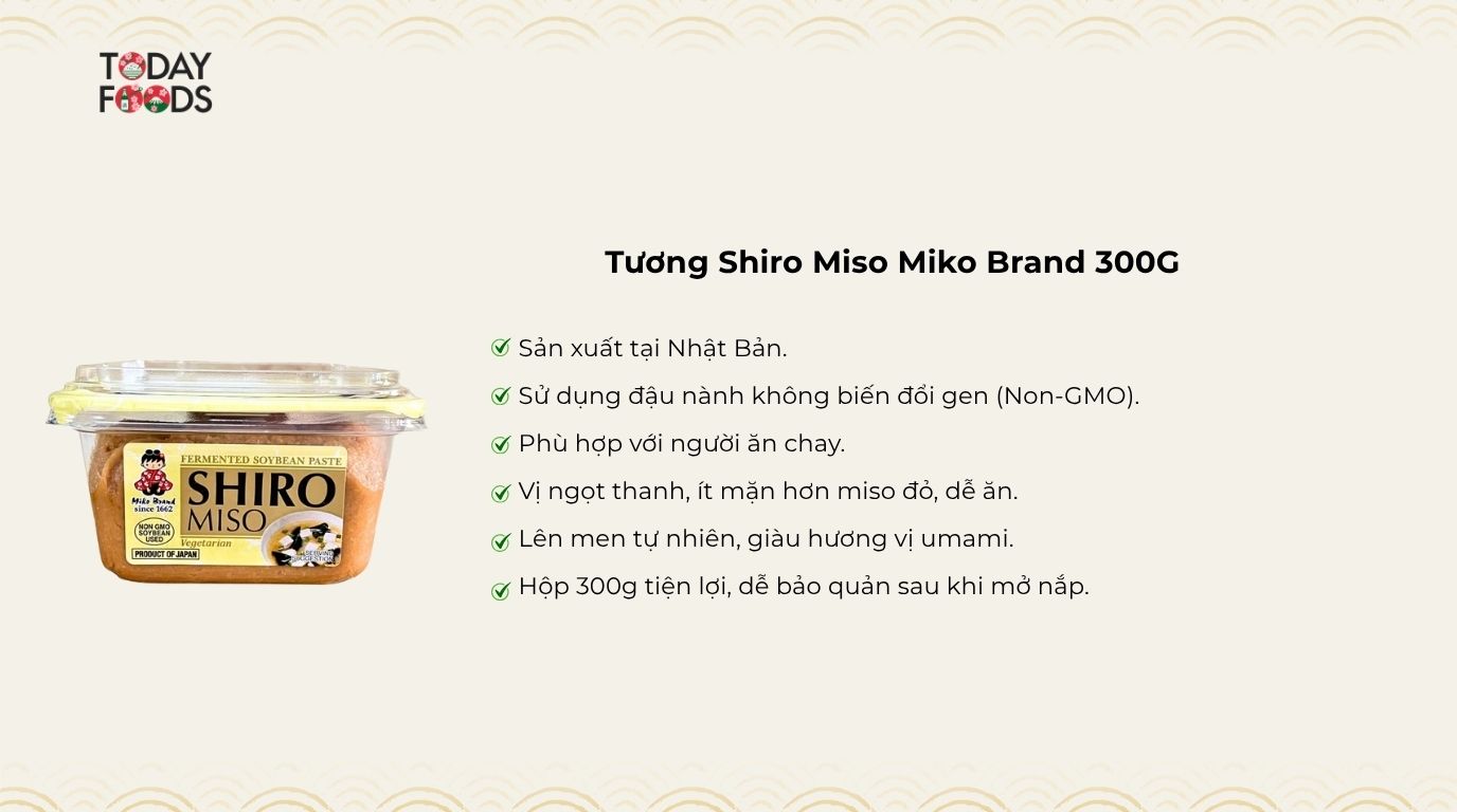 Đánh Giá Tương Shiro Miso 300G