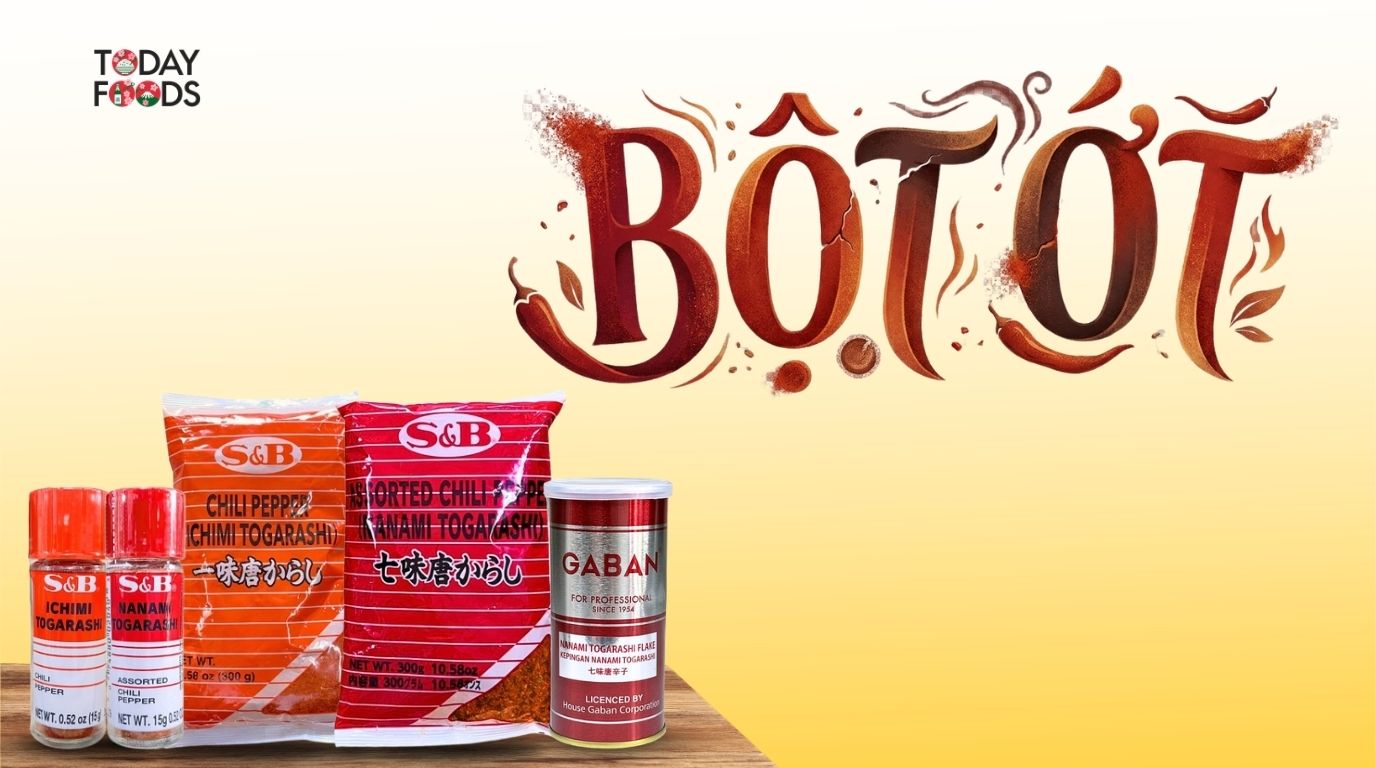 Bột ớt Tại TodayFoods