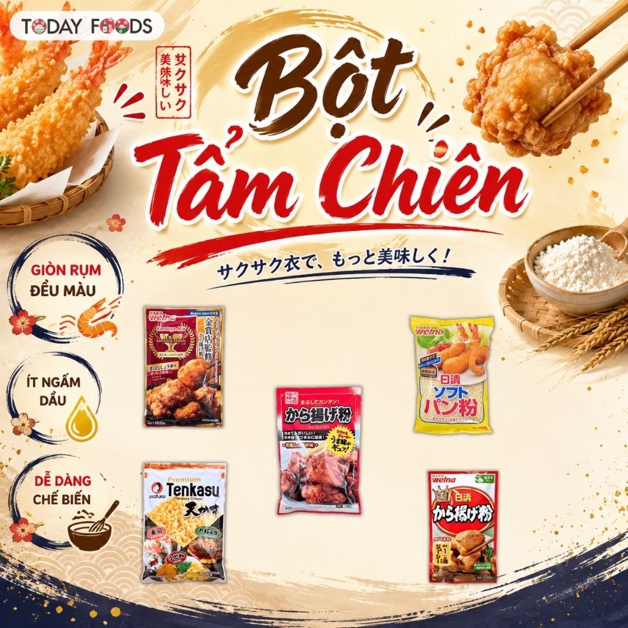 Bột Tẩm Chiên tại TodayFoods