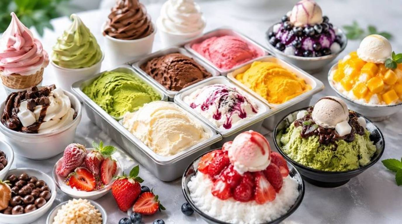 Cách bảo quản kem & tráng miệng đông lạnh