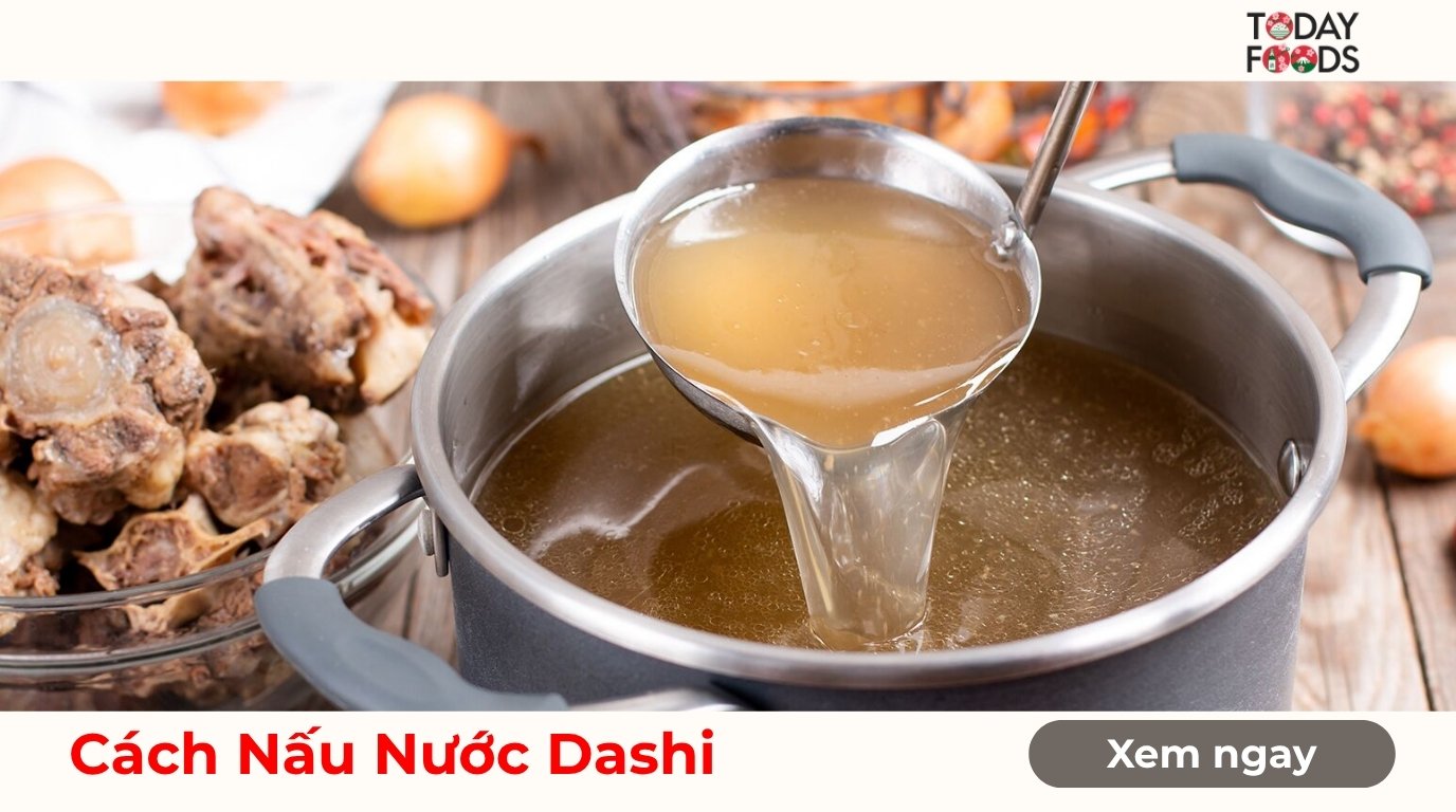 Cách nấu nước dùng dashi
